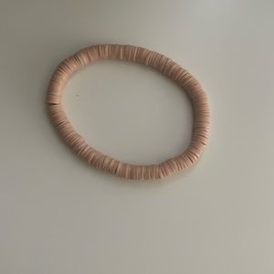 🤞🏼Plain Tan🤞🏼clay beads bracelet